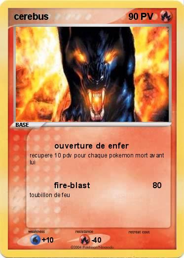 Pokemon cerebus