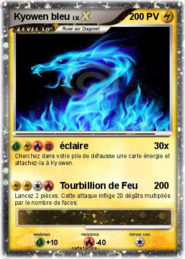 Pokemon Kyowen bleu