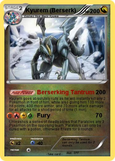 Pokemon Kyurem (Berserk)