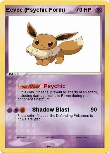 Pokemon Eevee (Psychic Form)