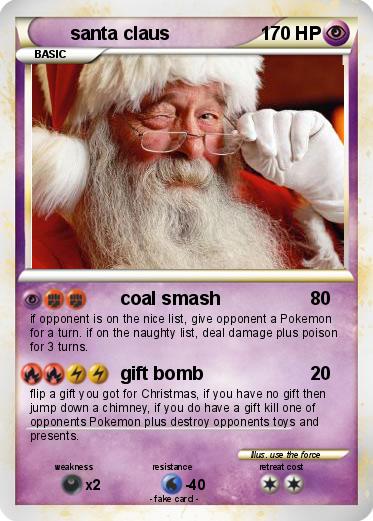 Pokemon santa claus