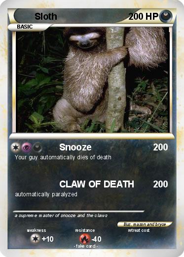Pokemon Sloth