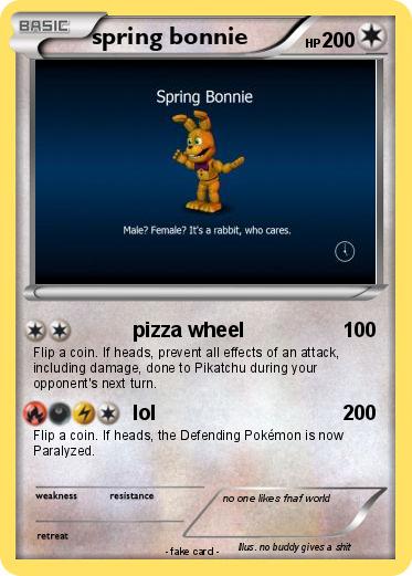 Pokemon spring bonnie