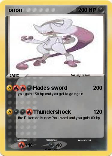 Pokemon orion