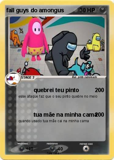 Pokemon fall guys do amongus