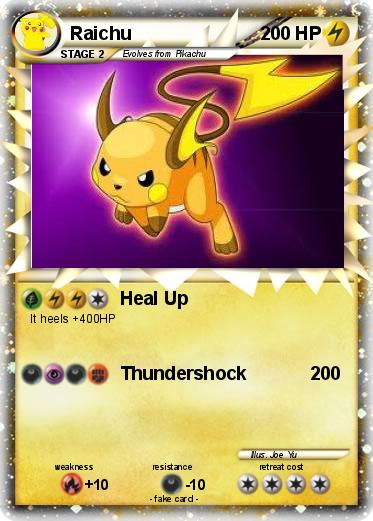 Pokemon Raichu