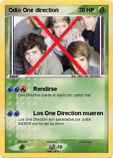 Pokemon Odio One direction