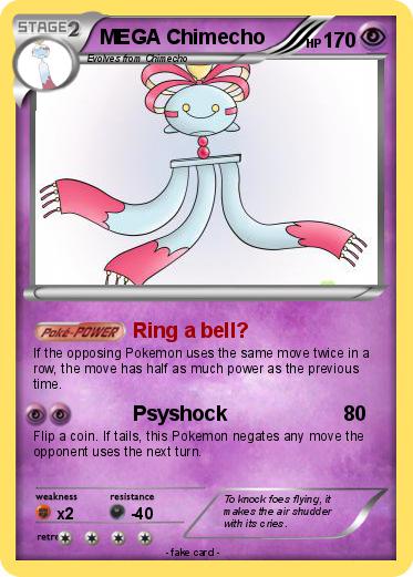 Pokemon MEGA Chimecho