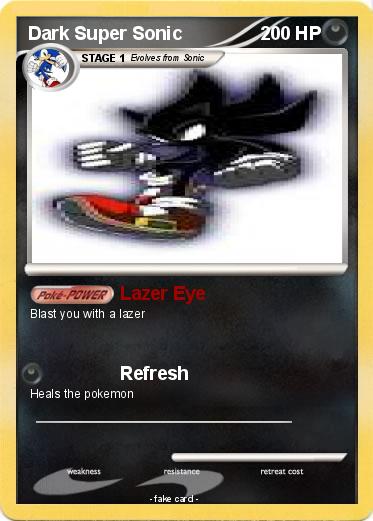 Pokemon Dark Super Sonic