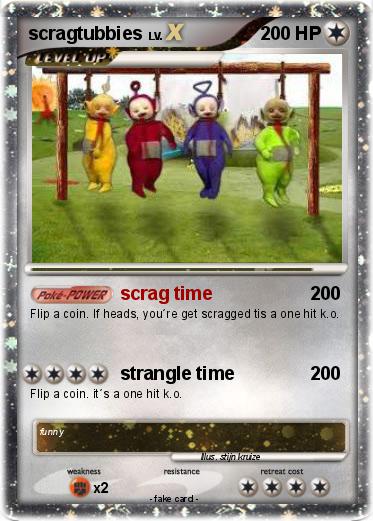 Pokemon scragtubbies
