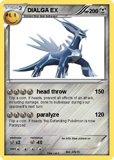 Pokemon DIALGA EX