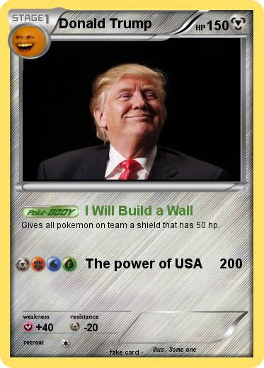 Pokemon Donald Trump