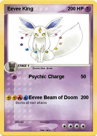 Pokemon Eevee King