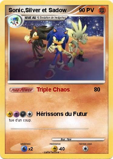 Pokemon Sonic,Silver et Sadow