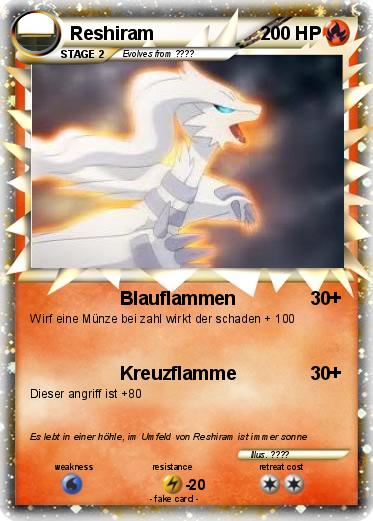 Pokemon Reshiram
