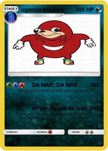 Pokemon uganda knukles