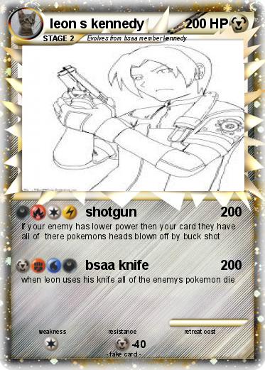 Pokemon leon s kennedy