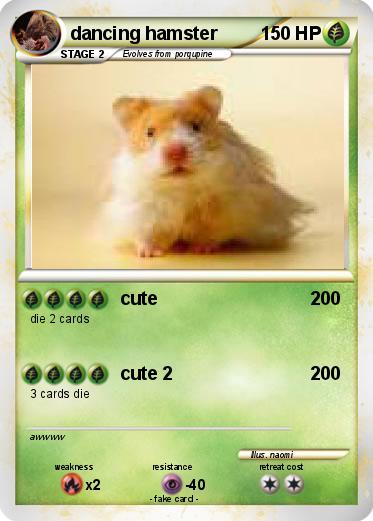 Pokemon dancing hamster