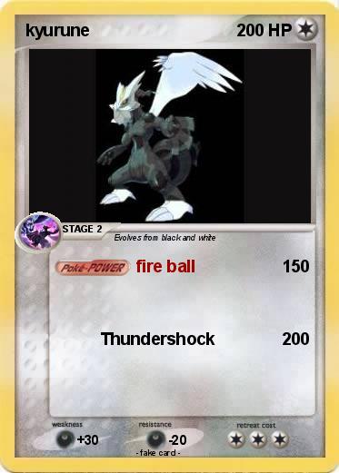 Pokemon kyurune