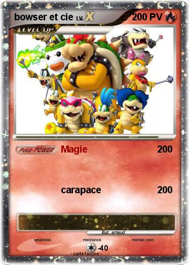 Pokemon bowser et cie