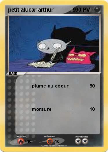 Pokemon petit alucar arthur             9