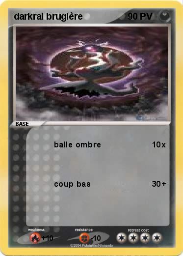 Pokemon darkrai brugière