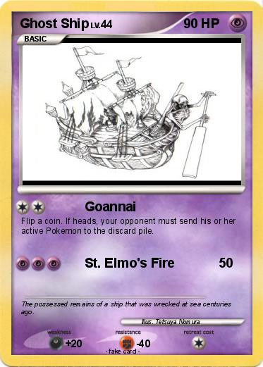 Pokemon Ghost Ship