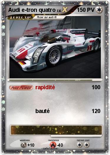 Pokemon Audi e-tron quatro