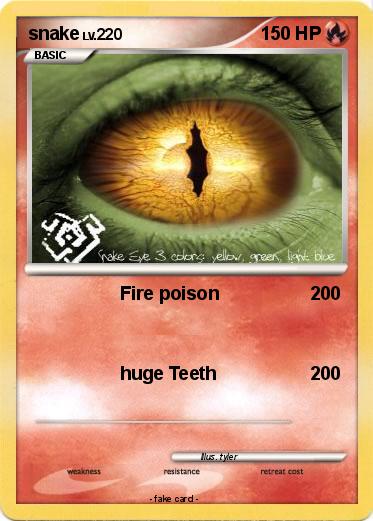 Pokemon snake