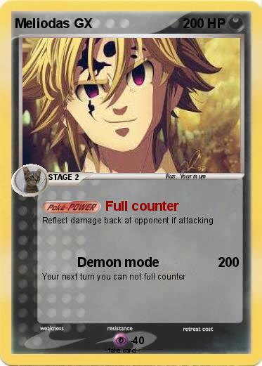 Pokemon Meliodas GX