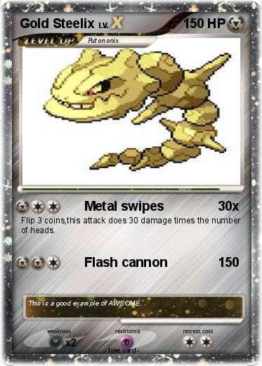 Pokemon Gold Steelix