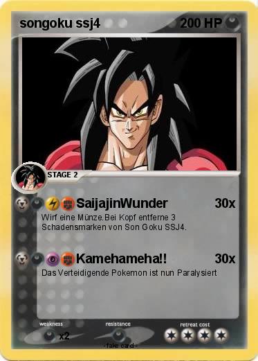 Pokemon songoku ssj4