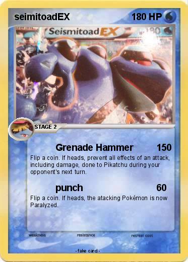 Pokemon seimitoadEX