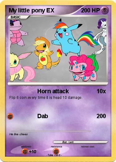 Pokemon My little pony EX