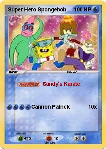 Pokemon Super Hero Spongebob