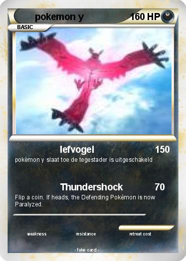 Pokemon pokemon y