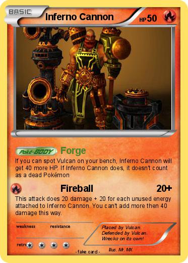 Pokemon Inferno Cannon