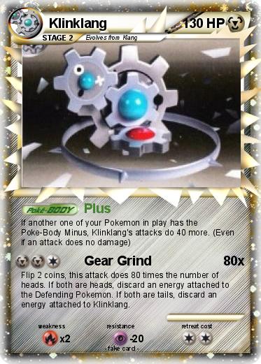 Pokemon Klinklang