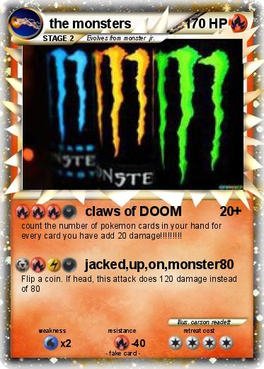 Pokemon the monsters
