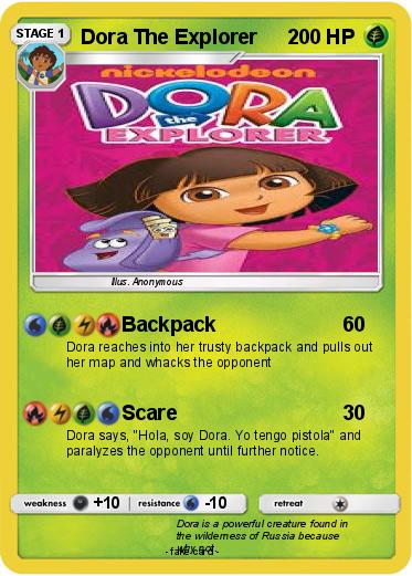 Pokemon Dora The Explorer