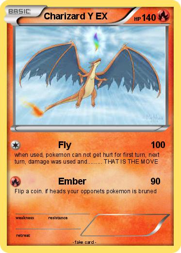 Pokemon Charizard Y EX