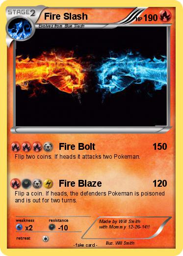 Pokemon Fire Slash