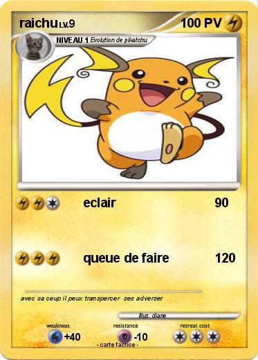 Pokemon raichu