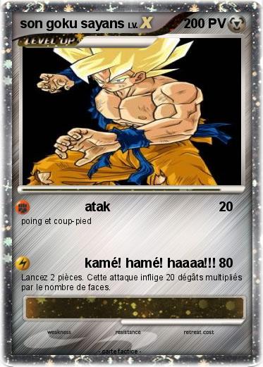 Pokemon son goku sayans