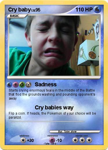 Pokemon Cry baby
