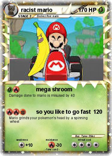 Pokemon racist mario