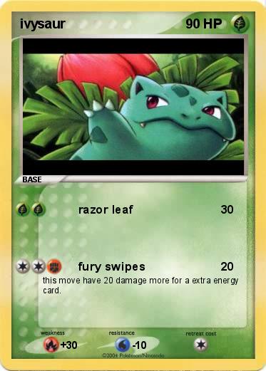 Pokemon ivysaur