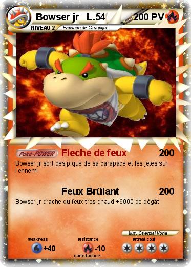 Pokemon Bowser jr   L.54