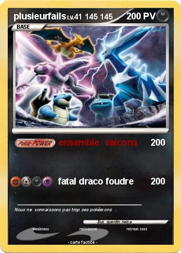 Pokemon plusieurfails
