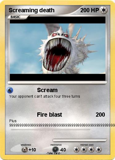 Pokemon Screaming death